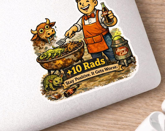 Funny Post Apocalyptic Sticker